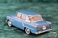 LV-148a - toyopet crown deluxe 1956 (blue) (Tomica Limited Vintage Diecast 1/64)