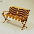 Garden Long Chair (1/12 Scale)